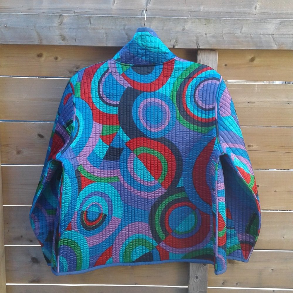 Vintage Rare Parsley & Sage reversible quilted jacket - Picture 2 of 7